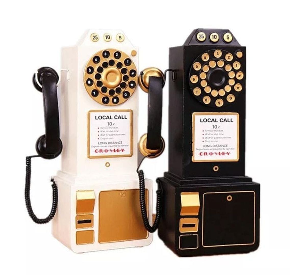Telefonos decorativos vintage