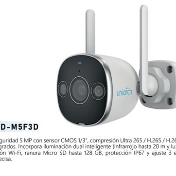 Imagen del producto CAMARA UNIVIEW 5MP