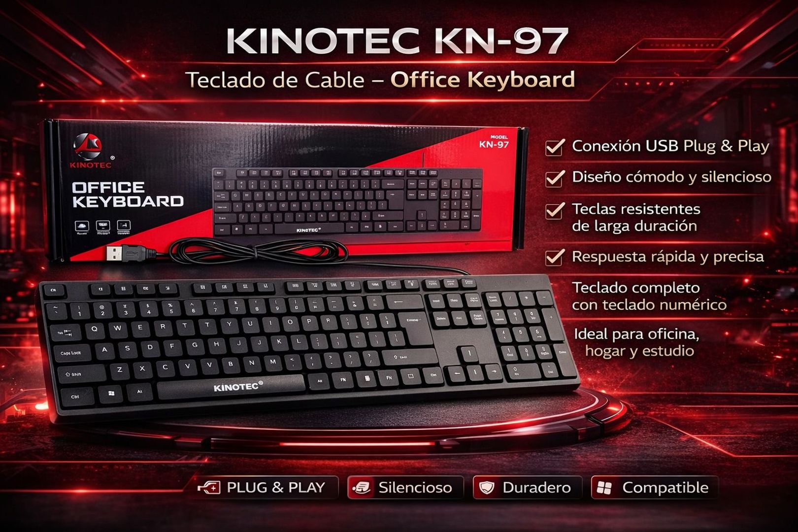 Teclado para Computadora KN-97