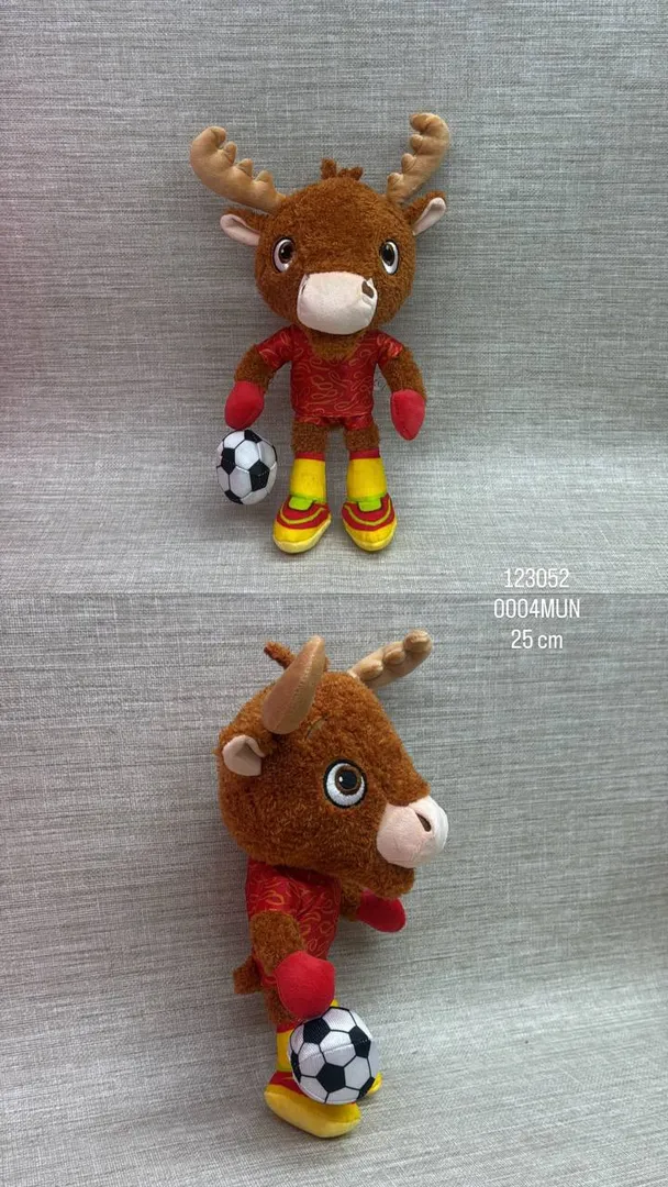 MASCOTA DEL MUNDIAL 25 CM