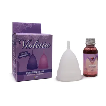 Imagen del producto copa mestrual Violeta