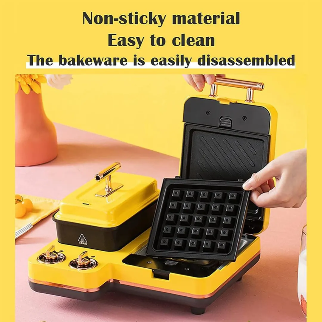 SANDUCHERA MAQUINA DESAYUNO MULTIFUNCIONAL ELECTRICA VB262A 