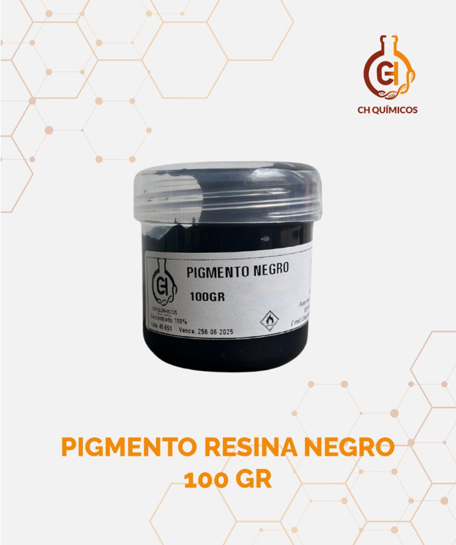 PIGMENTO RESINA NEGRO 100 GR