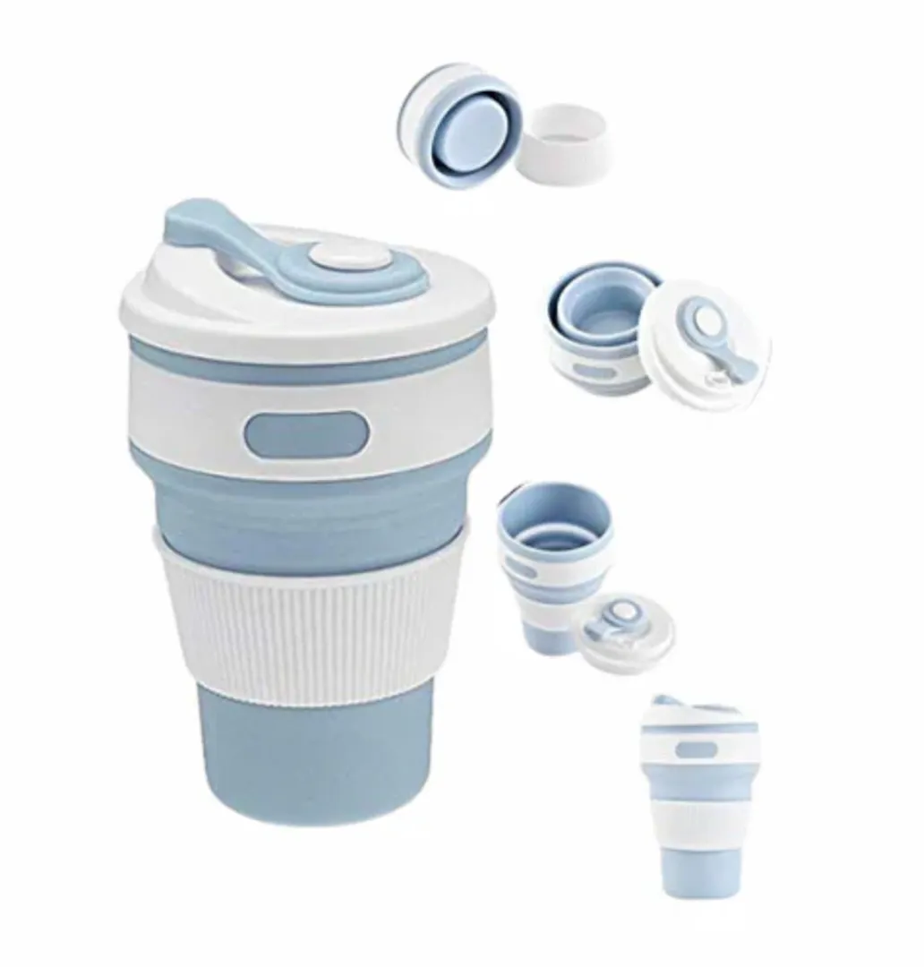 VASO PLEGABLE SILICONA 