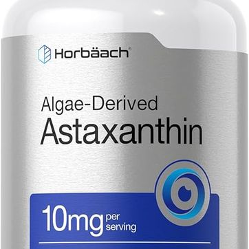 Astaxantina 10mg 60 cap blandas Horbaach - imagen 1