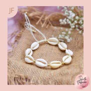 Imagen del producto Tobillera Concha Natural Blanco