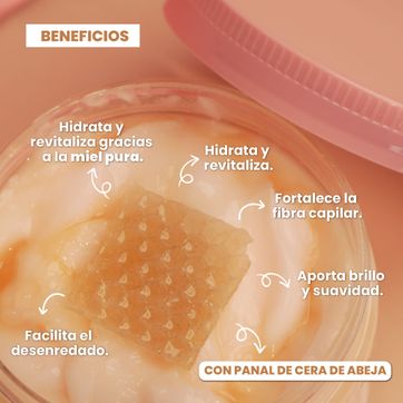 Miel rosada maacarilla capilar Tratamiento lluvia de estrellas - imagen 5