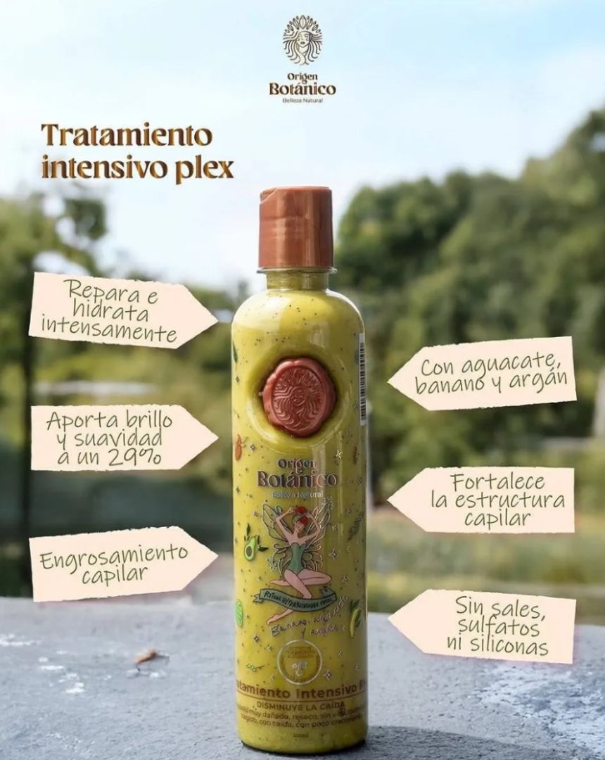 Tratamiento plex Ritual origen botanico 