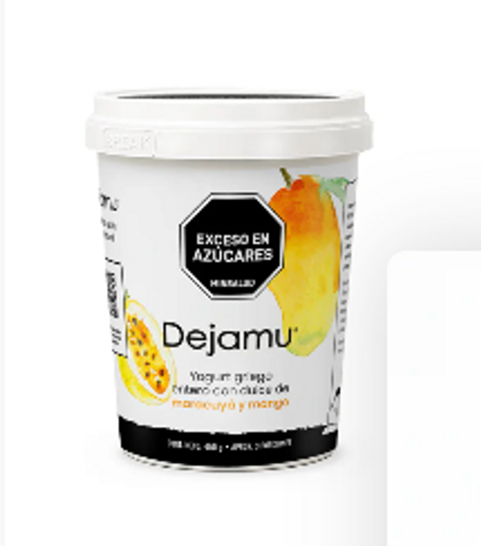 YOGURT GRIEGO MARACUYA MANGO DEJAMU*450G