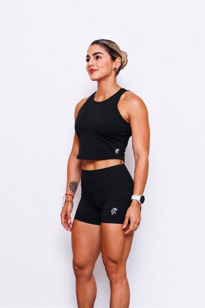 Crop tops sin mangas