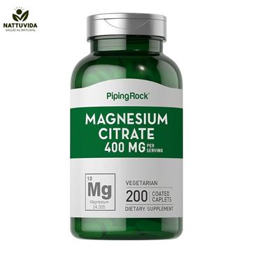 Citrato de magnesio 400 mg 200 ACP PIPINROCK - imagen 1