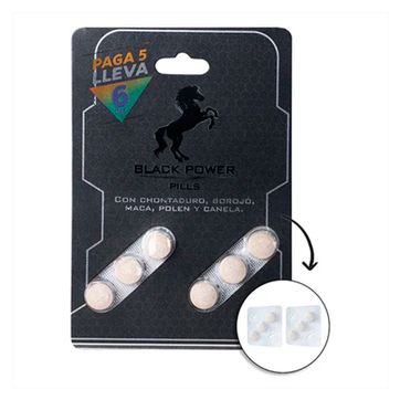 Imagen del producto Black Power Pills x 6