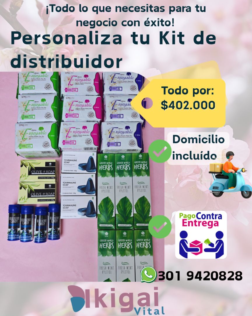 Kit Personalizables con Precios a distribuidores