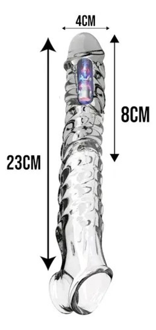 FUNDA CON VIBRACION DRAGON