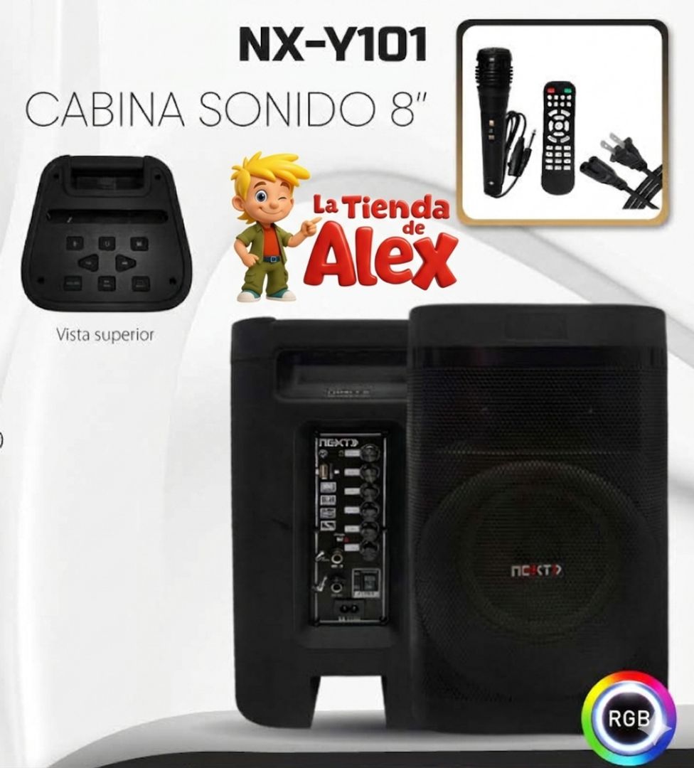 Cabina Sonido 8"- NX-Y103