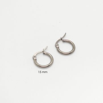 Imagen del producto CANDONGA ACERO PLATEADA 15 MM