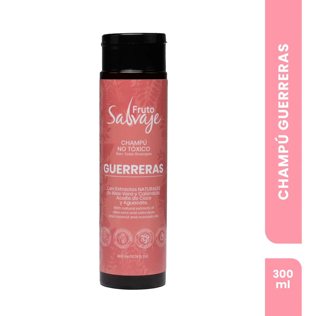SHAMPOO GUERRERAS 300ML FRUTO SALVAJE 