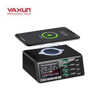Imagen del producto MULTITOMA MAGNETICO 4USB/4TC YAXUN YX-X9D 