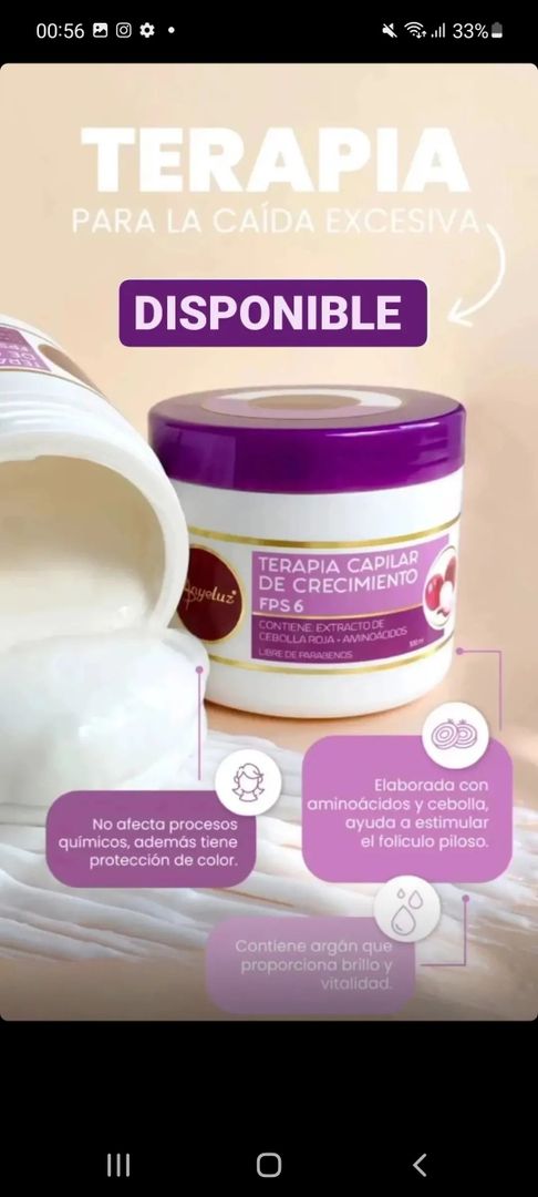 Terapia Capilar crecimiento Anyeluz 