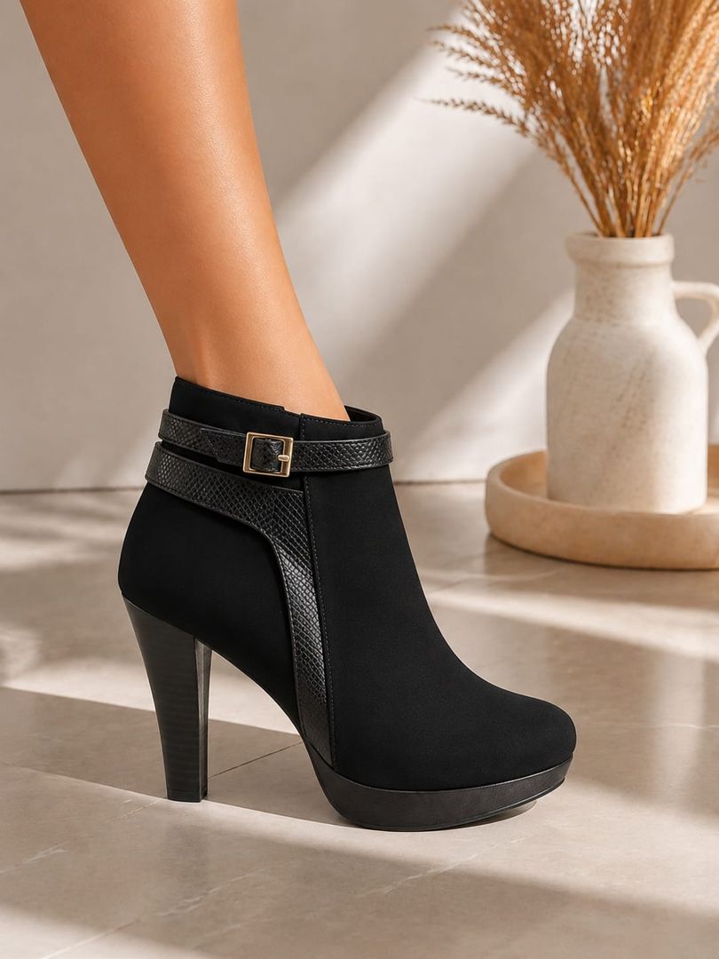 Botines en tacon