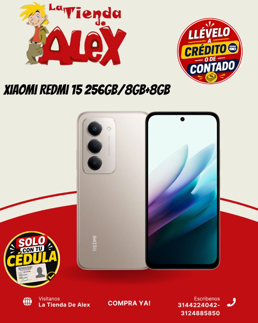 Xiaomi Redmi 15 256GB/8GB+8GB