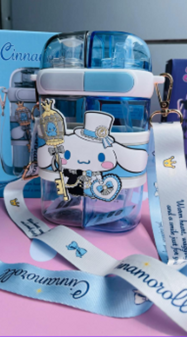 Botilo sanrio 2 boquillas