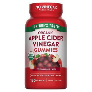Vinagre de sidra de manzana  500 mg 120 gomitas Natures trhuth - imagen 1