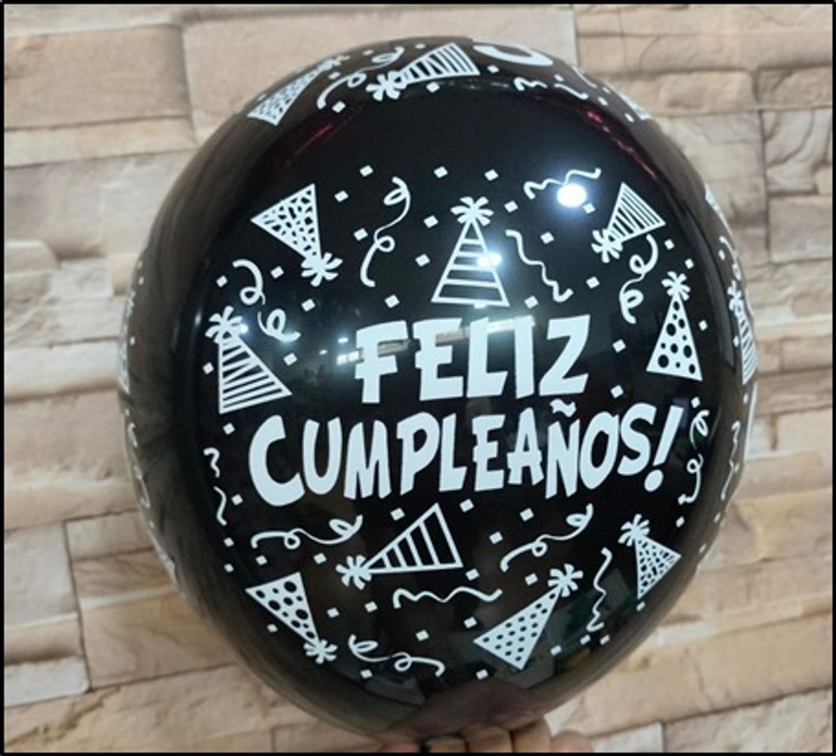BOMBA NEGRA CUMPLEAÑOS PAQX50
