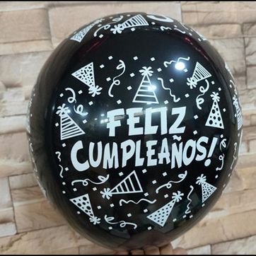 Imagen del producto BOMBA NEGRA CUMPLEAÑOS PAQX50