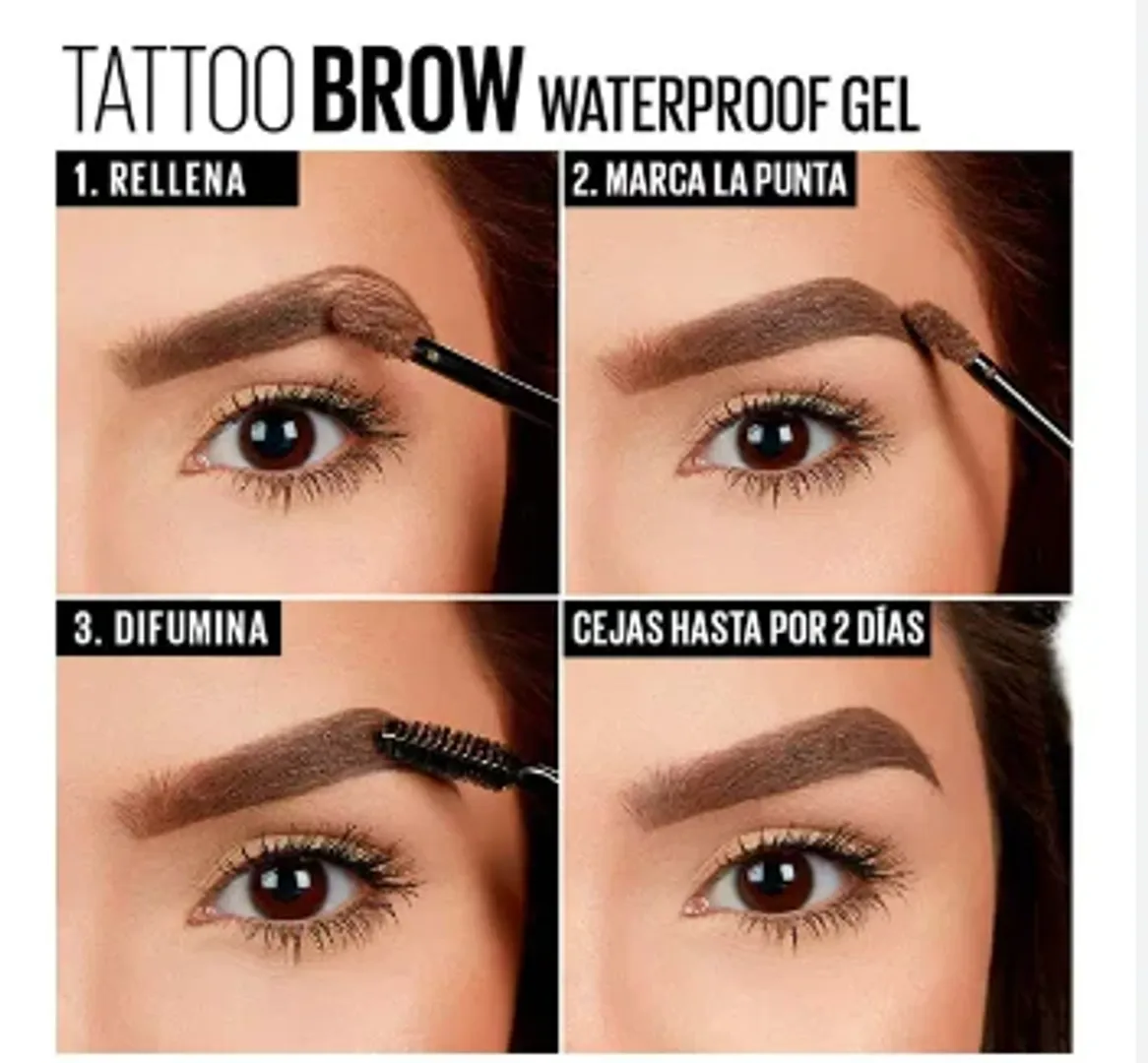 TINTA DE CEJAS TATTO BROWN MAYBELLINE
