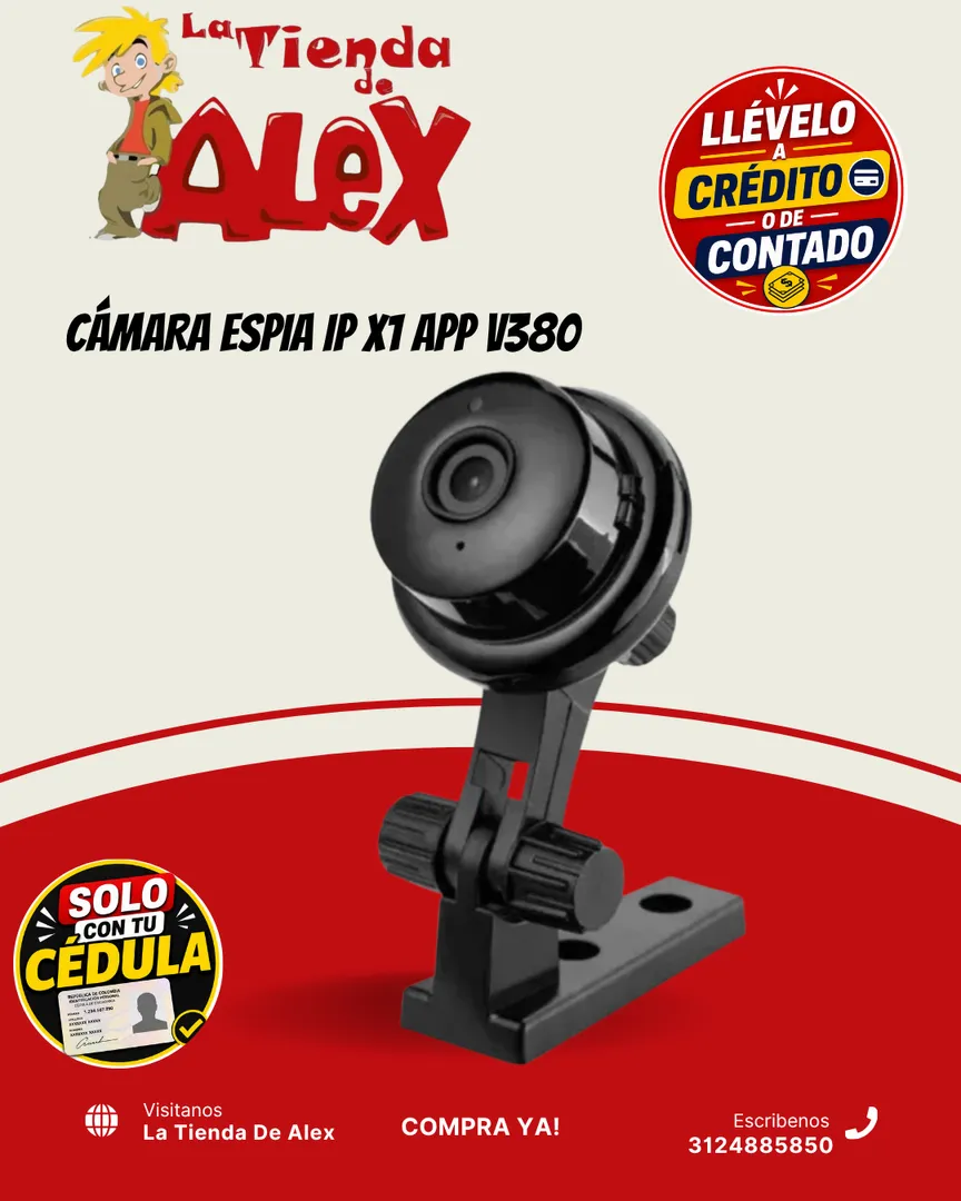 CÁMARA ESPIA IP X1 APP V380