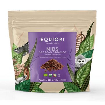 Imagen del producto NIBS DE CACAO ORGANICO EQUIORI X 200GR
