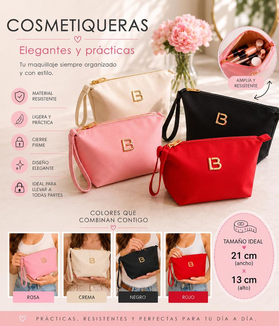 COSMETIQUERA BIMBA Y LOLA ROSADA