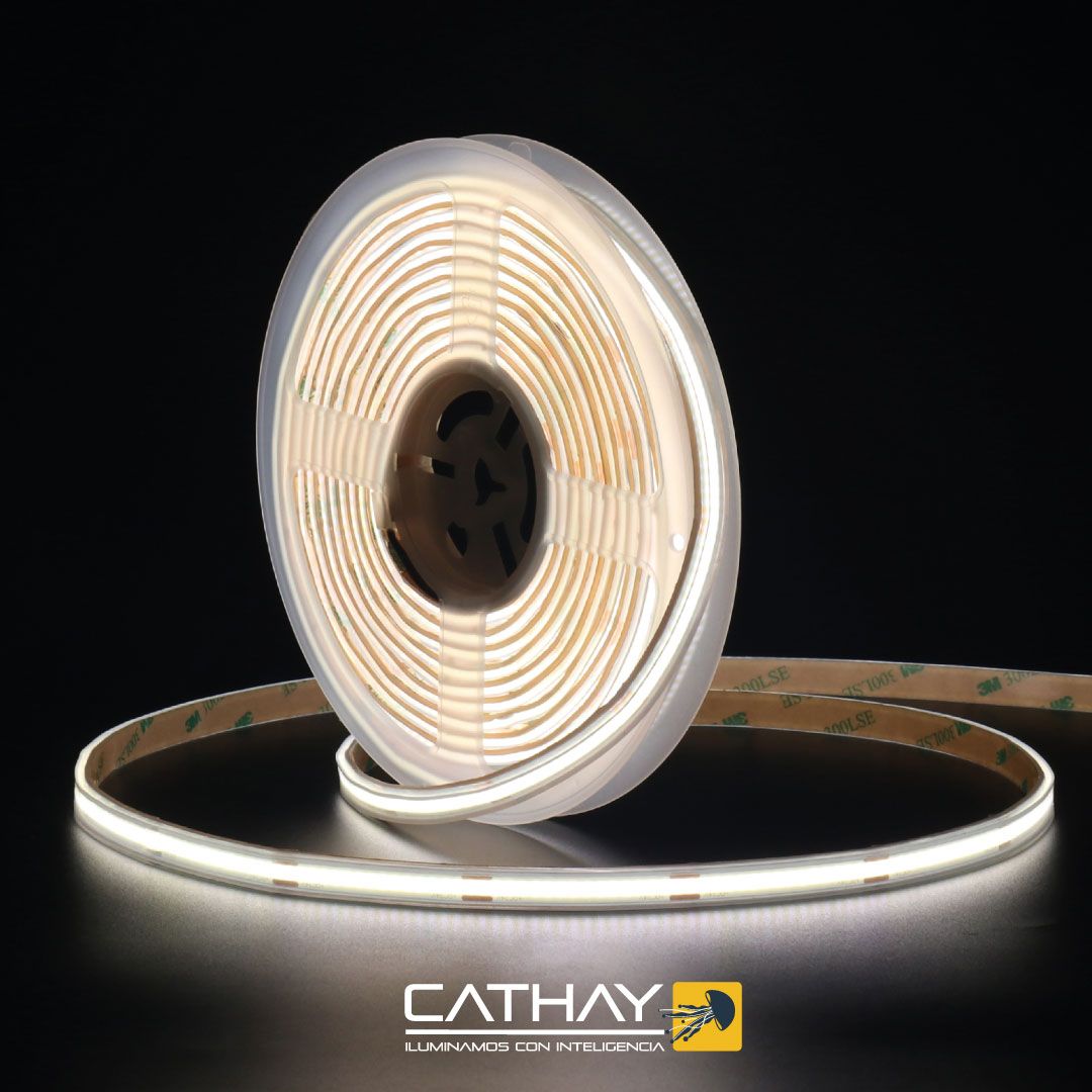 CINTA LED COB IP67 24V-8MM-8W ENCAUCHETADA x ROLLO