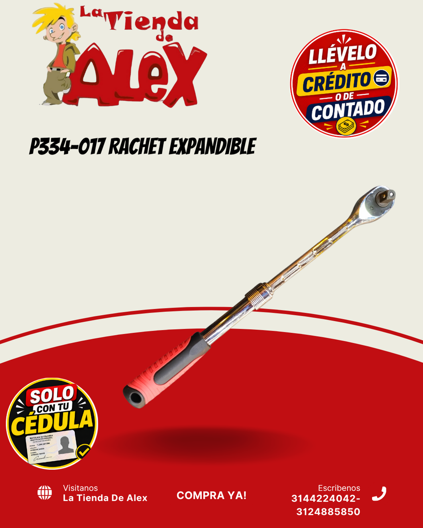 P334-017 RACHET EXPANDIBLE