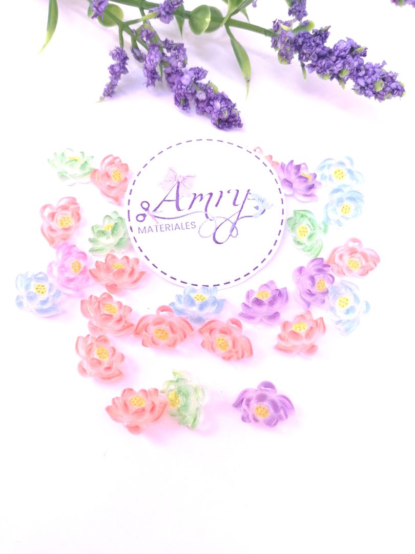 10 unid. Flor de Loto