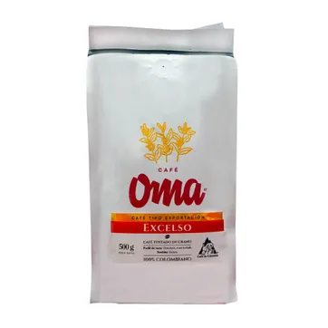 Imagen del producto CAFE OMA EXCELSO GRANO*500G