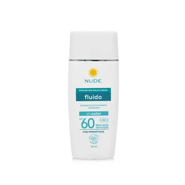 Imagen del producto PROTECTOR SOLAR FACIAL FLUIDO SPF 60 SIN COLOR 50 ML NUDE