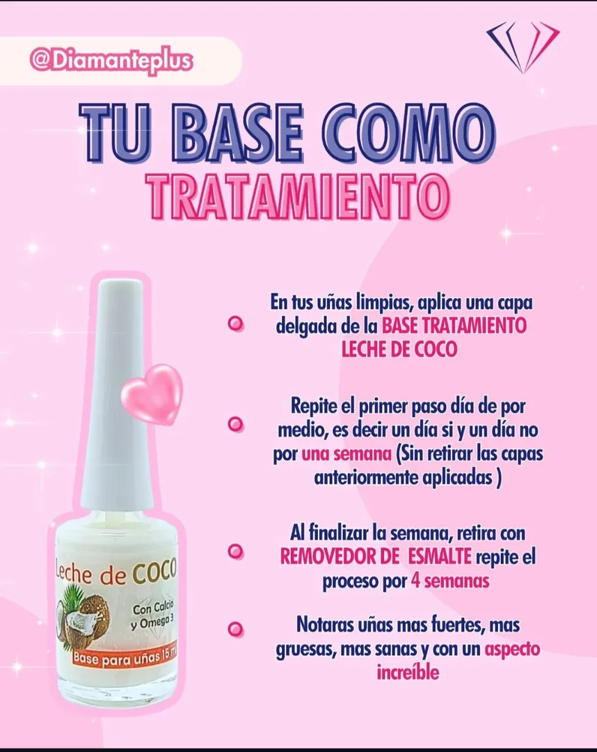BASE TRATAMIENTO LECHE COCO