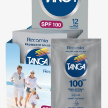 Imagen del producto Recamier Protector Solar Tanga 100 SPF Sachet 