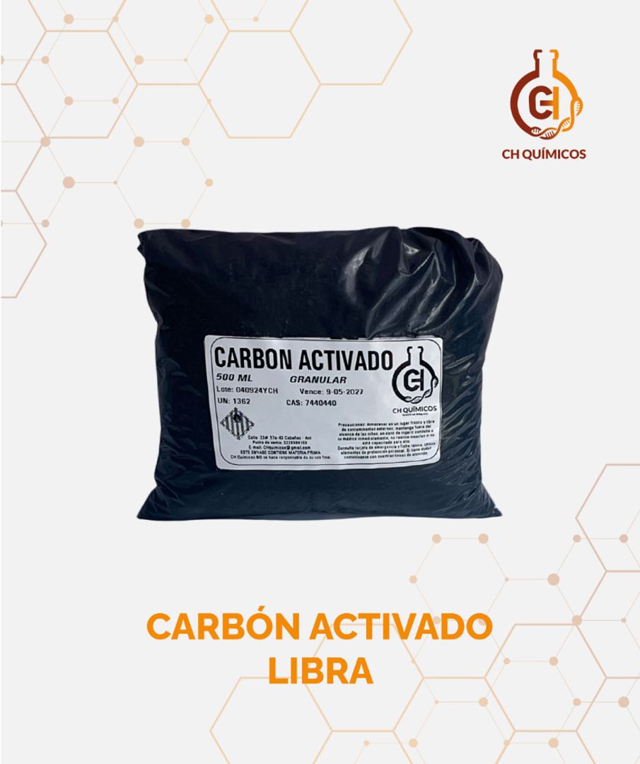 CARBÓN ACTIVADO LIBRA