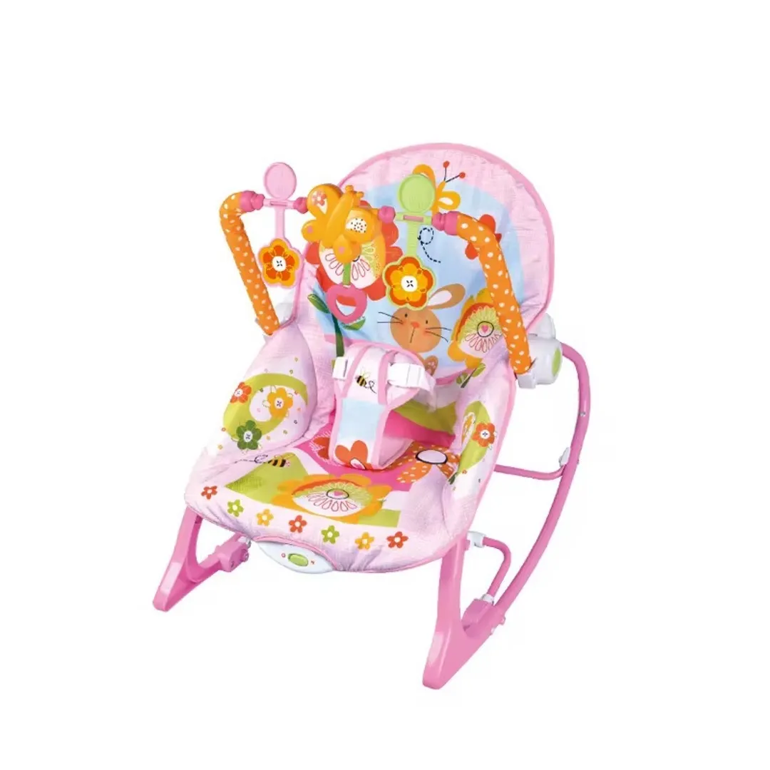 SILLA MECEDORA PARA BEBE VIBRADORA Y MUSICAL