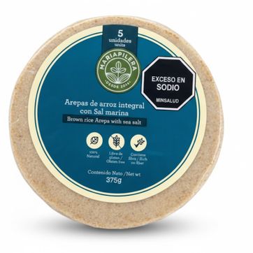 Imagen del producto AREPA DE ARROZ INTEGRAL SAL MARINA