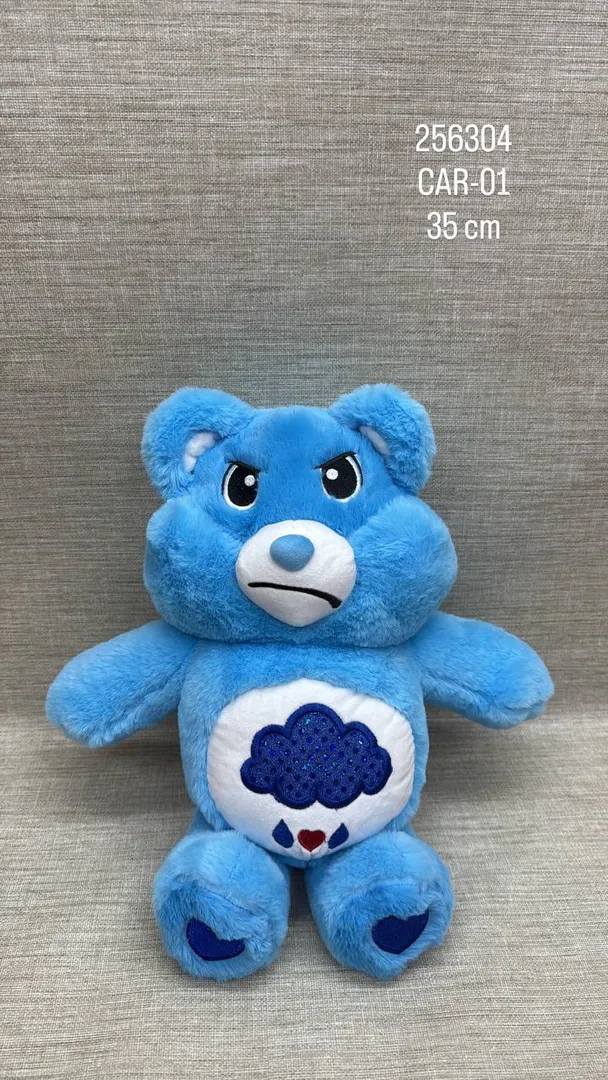 CARIÑOSO AZUL (GRUÑOSITO) 35 CM