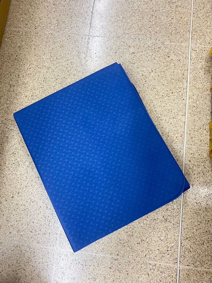 Tapete deportivo plegable