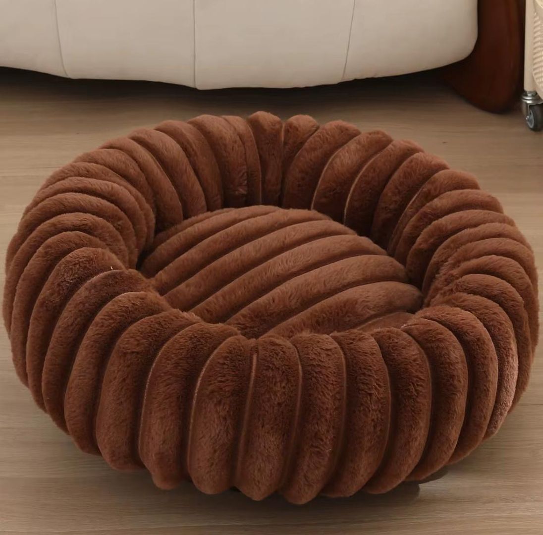 Cama para perro tipo "donut"