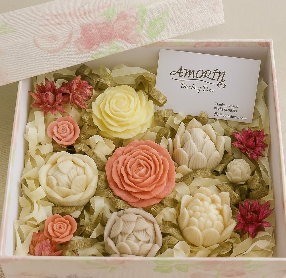 Set Obsequio Caja con Velas 