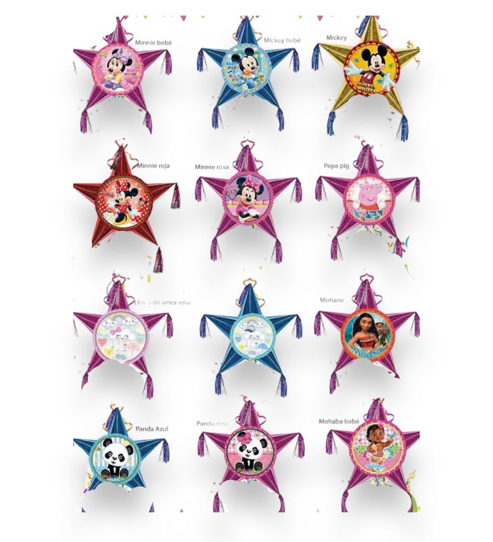 PIÑATA EN ESTRELLA 