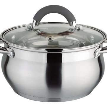 Imagen del producto  OLLA EN ACERO INOXIDABLE HOME ELEMENTS 18 CM – 2.5L COLOR PLATA