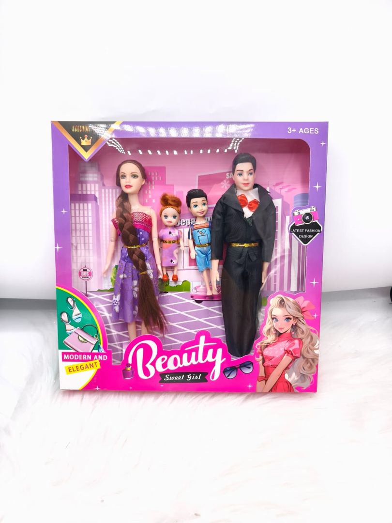 KIT FAMILIA BARBIE PM192